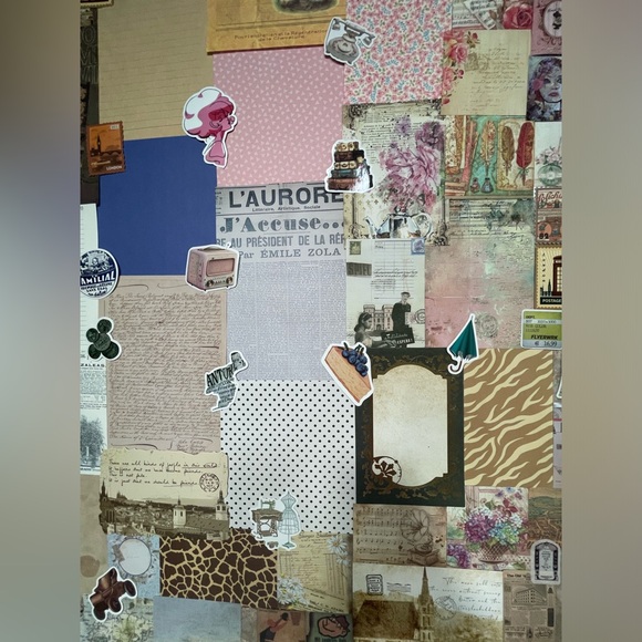 Junk Journal Ephemera Kit: Mixed Retro - Euro Romance Edition - Picture 11 of 11